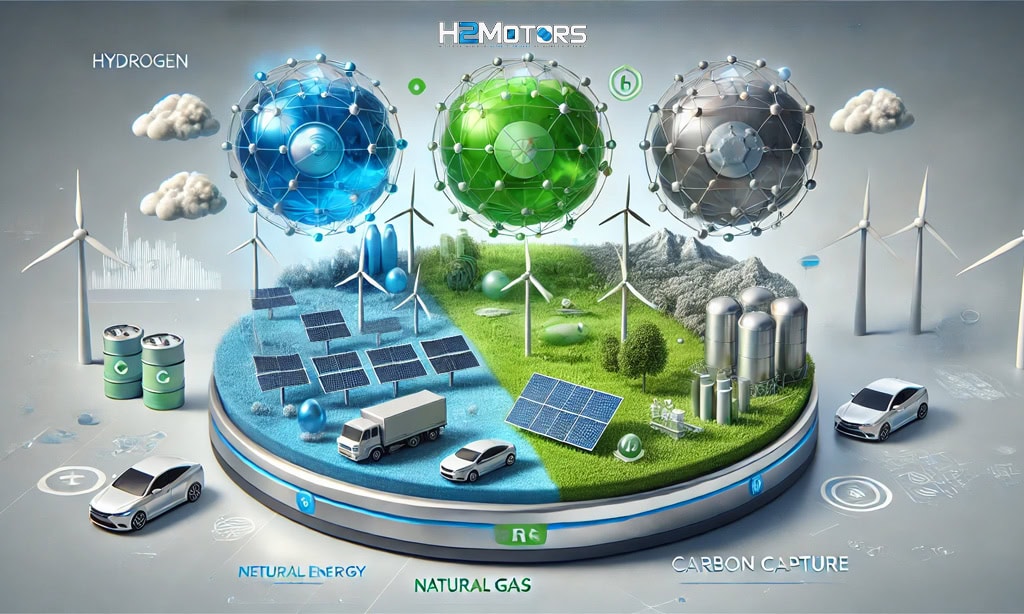 le differenze tra idrogeno blu, verde e grigio. Analizziamo vantaggi, svantaggi e potenziale di ogni tipo di idrogeno nella transizione energetica.