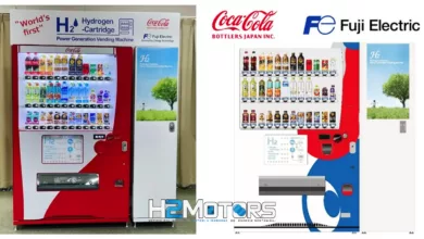 Coca-Cola e Fuji Electric sveleranno all’Expo 2025 di Osaka il primo distributore automatico a idrogeno, senza emissioni di CO2