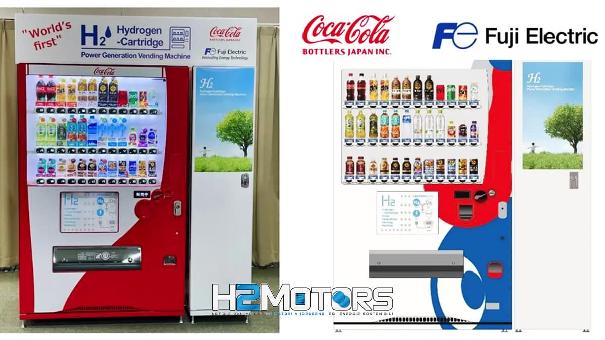 Coca-Cola e Fuji Electric sveleranno all’Expo 2025 di Osaka il primo distributore automatico a idrogeno, senza emissioni di CO2