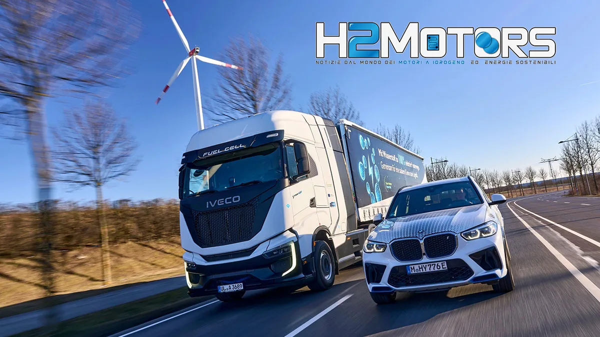 IVECO consegna a BMW due camion a idrogeno nell’ambito del progetto europeo H2Haul